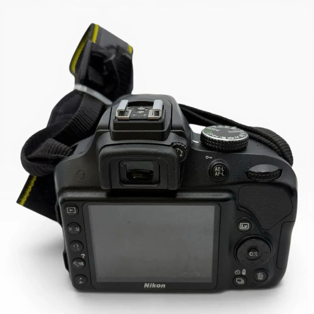 Nikon Nikkor D3300 24.2MP DSLR Camera w/AF-P 18-55mm VR Lens, Memory Card